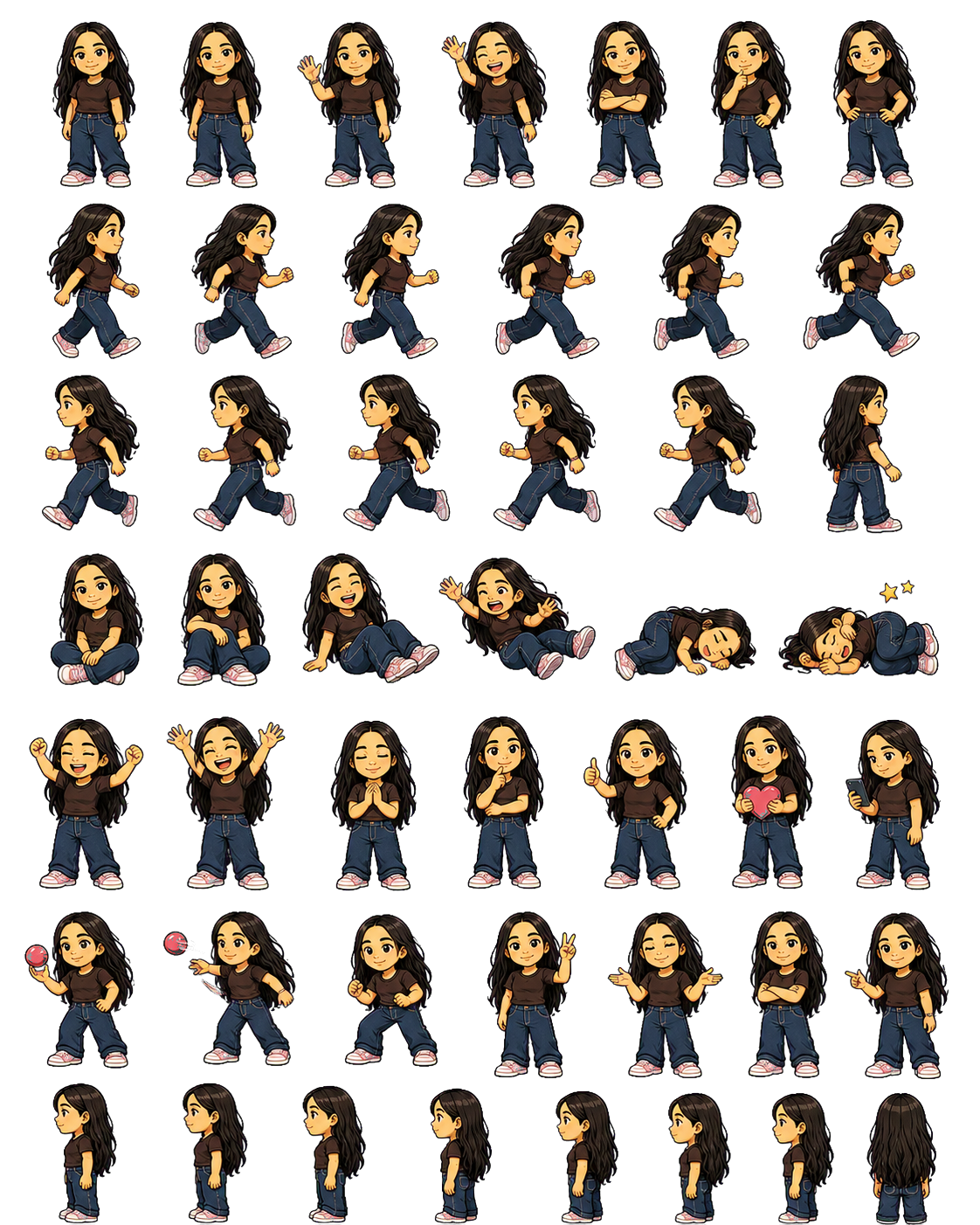 Abba Sprite Sheet